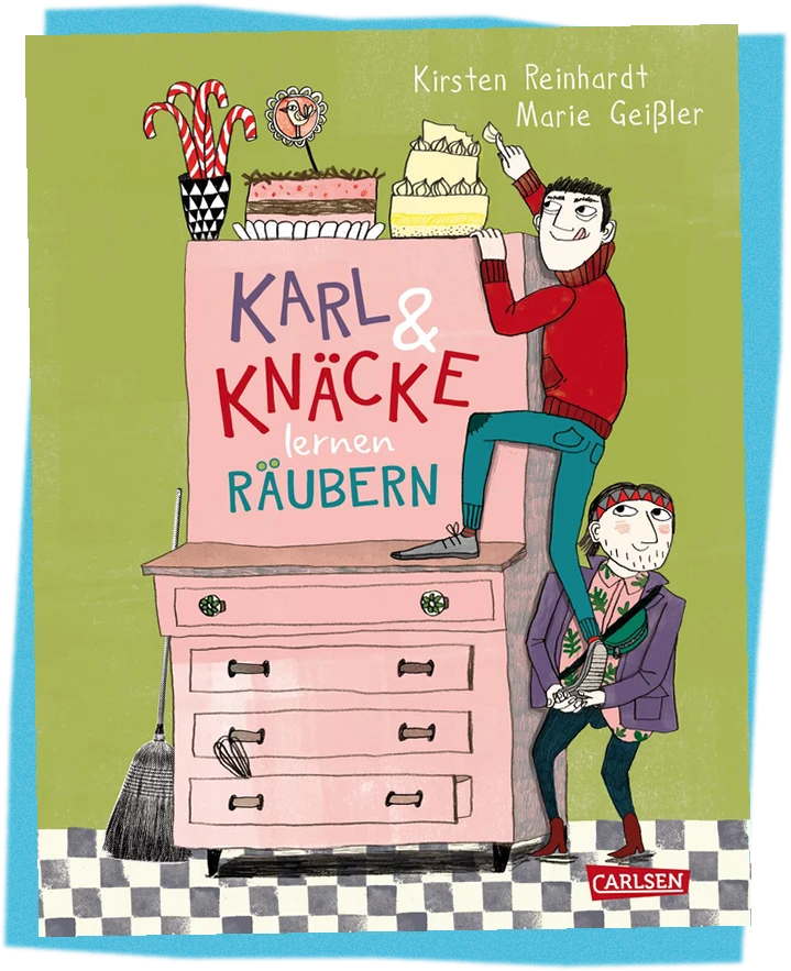 Cover: Karl und Knäcke lernen räubern